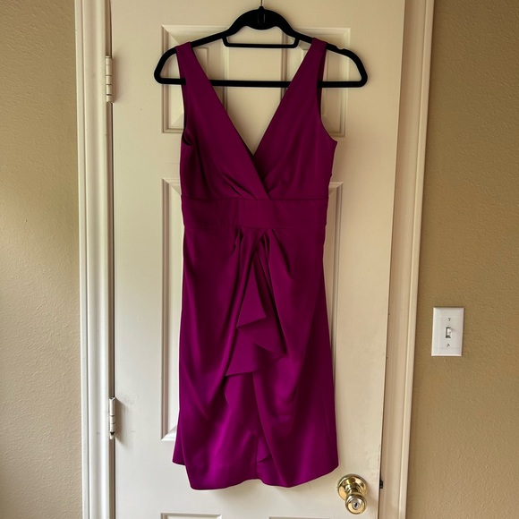 Diane Von Furstenberg Fushia Dress - Size 4 - Picture 1 of 6